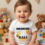 Anneannesinin Balı Baskılı Zıbın