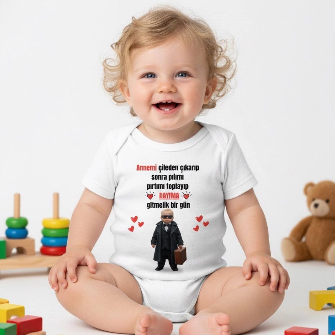 Annemi Çileden Çıkarıp Dayı Baskılı Zıbın (2) Annemi Çileden Çıkarıp Dayı Baskılı Zıbın (2) - Görsel 1