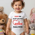 Baba Da İyi Bir Şey Ama Amca Daha Afilli Baskılı Zıbın