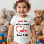 Baba Da İyi Bir Şey Ama Dayı Daha Afilli Baskılı Zıbın