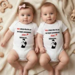 Baba Omuzu Baskılı Zıbın