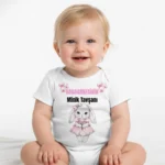 Babaannesinin Minik Tavşanı Baskılı Zıbın