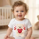 Babasının Kızı Baskılı Zıbın