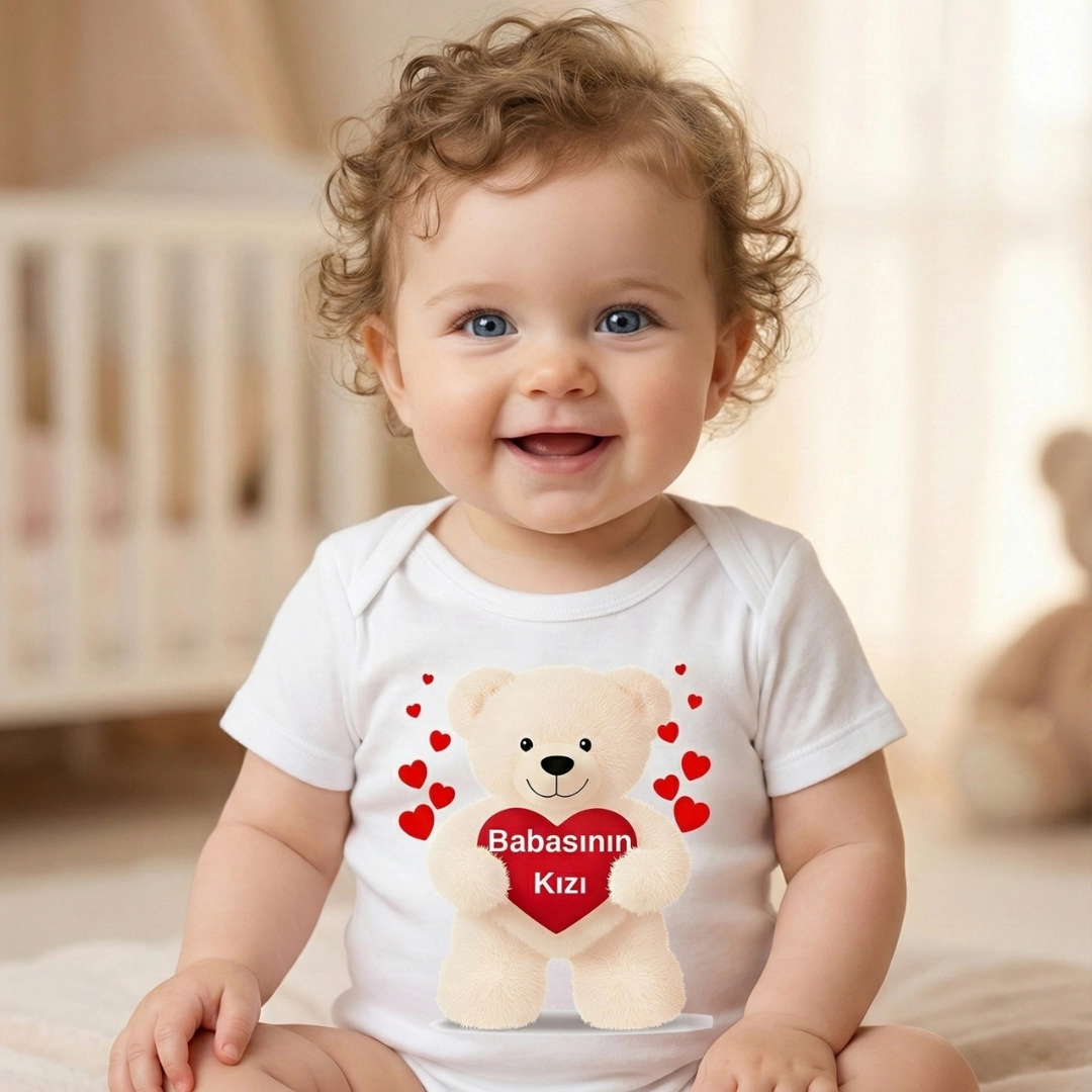 Babasının Kızı Baskılı Zıbın Babasının Kızı Baskılı Zıbın - Görsel 1