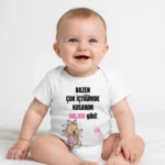 Bazen Çok İçtiğimde Kusarım Halam Gibi Baskılı Zıbın