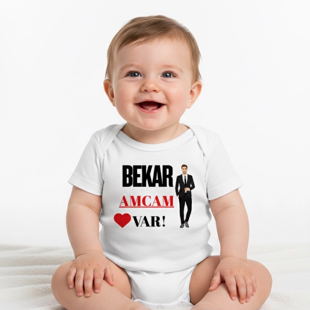 Bekar Amcam Var Baskılı Zıbın Bekar Amcam Var Baskılı Zıbın - Görsel 1