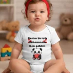 Benim Biricik Babaannem Ben Geldim Baskılı Zıbın