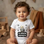 Biz Doğuştan Beşiktaşlıyız Baskılı Zıbın