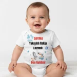 Dayıma Yakışıklı Rakip Lazımdı Ben Geldim Baskılı Zıbın