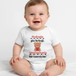 Dede ve Anneanne Baskılı Zıbın