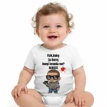 Fizik Bakış Şu Duruş Dede Baskılı Zıbın Erkek Bebek