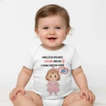 Harçlığım Kalmadı Dayı Baskılı Zıbın Kız Bebek