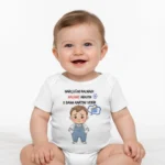 Harçlığım Kalmadı Hala Baskılı Zıbın Erkek Bebek