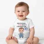 Harçlığım Kalmadı Teyze Baskılı Zıbın Erkek Bebek