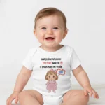 Harçlığım Kalmadı Teyze Baskılı Zıbın Kız Bebek