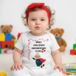 Herkes Bıksa Benden Anneannem Bana Doyamaz Baskılı Zıbın