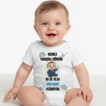 Herkes Yakışıklı Görsün Ne De Olsa Amcamın Yeğeniyim Baskılı Zıbın