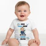 Herkes Yakışıklı Görsün Ne De Olsa Babamın Oğluyum Baskılı Zıbın