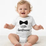 Little Gentleman Baskılı Zıbın