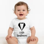 Little Gentleman Baskılı Zıbın 2