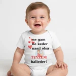 Ne Gam Ne Keder Nasıl Olsa Teyzem Halleder Baskılı Zıbın