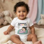 Süt Komasındayım Baskılı Zıbın Kız Bebek