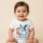 Coming Soon Leylek Baskılı Zıbın