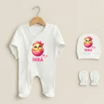 Üçlü Tulum Set Sevimli Civciv Baskılı