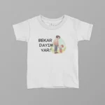 Bekar Dayım Var Erkek Çocuk Baskılı Tişört