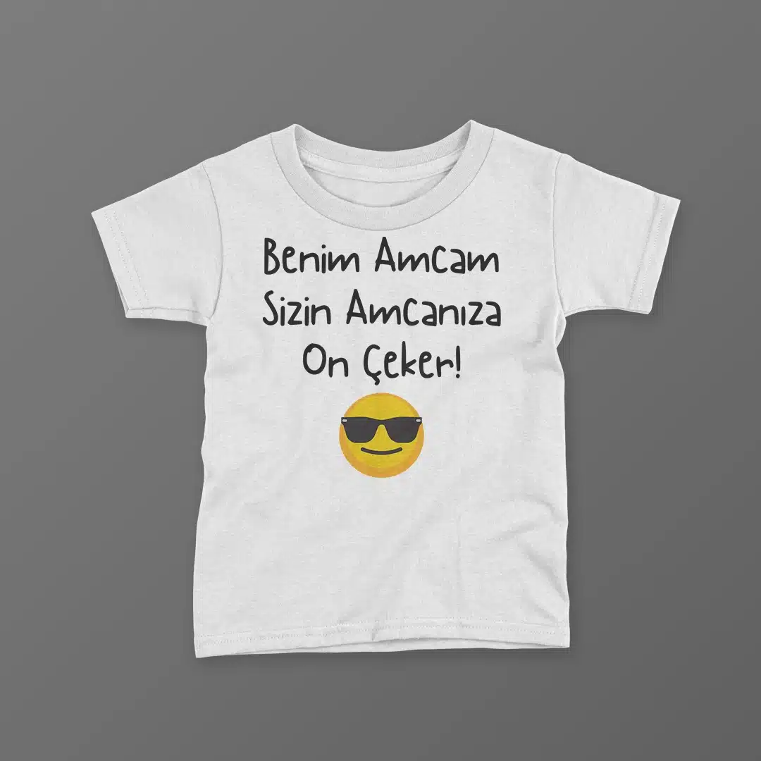 Benim-Amcam-Sizin-Amcaniza-On-Ceker-Baskili-Tisort-1.webp Benim Amcam Sizin Amcanıza On Çeker Baskılı Tişört - Görsel 1