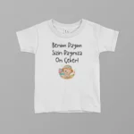 Benim Dayım Sizin Dayınıza On Çeker Erkek Çocuk Baskılı Tişört