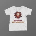 Biz Doğuştan Galatasaraylıyız Baskılı Tişört