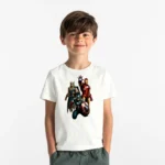 Erkek Çocuk Avengers Baskılı Tişört