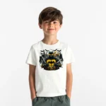 Erkek Çocuk Ninja Kaplumbağa Baskılı Tişört – Aksiyon Karakterli Çocuk Tişört