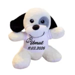 Kişiye Özel Baskılı Siyah Beyaz Köpek