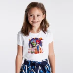 Kız Çocuk Buzz Lightyear ve Jessie Baskılı Tişört