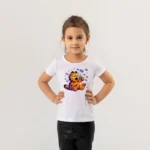 Kız Çocuk Garfield Baskılı Tişört