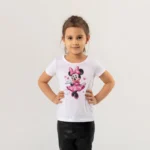 Minnie Mouse Kız Çocuk Tişört
