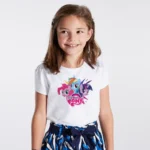 My Little Pony Baskılı Kız Çocuk Tişörtü