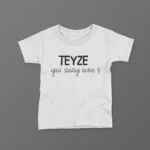 Teyze Yan Sanayi Anne Baskılı Tişört