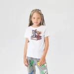 Tom ve Jerry Kız Çocuk Tişört