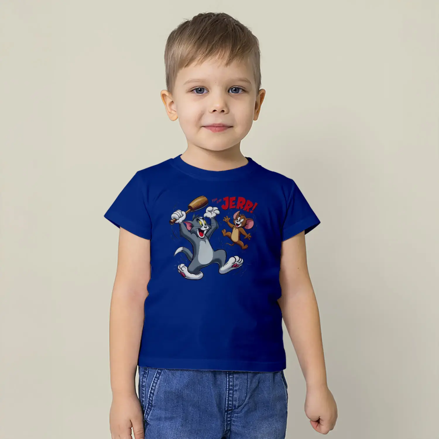 Sevimli Kaplan Yavrusu Baskılı Erkek Çocuk Tişört