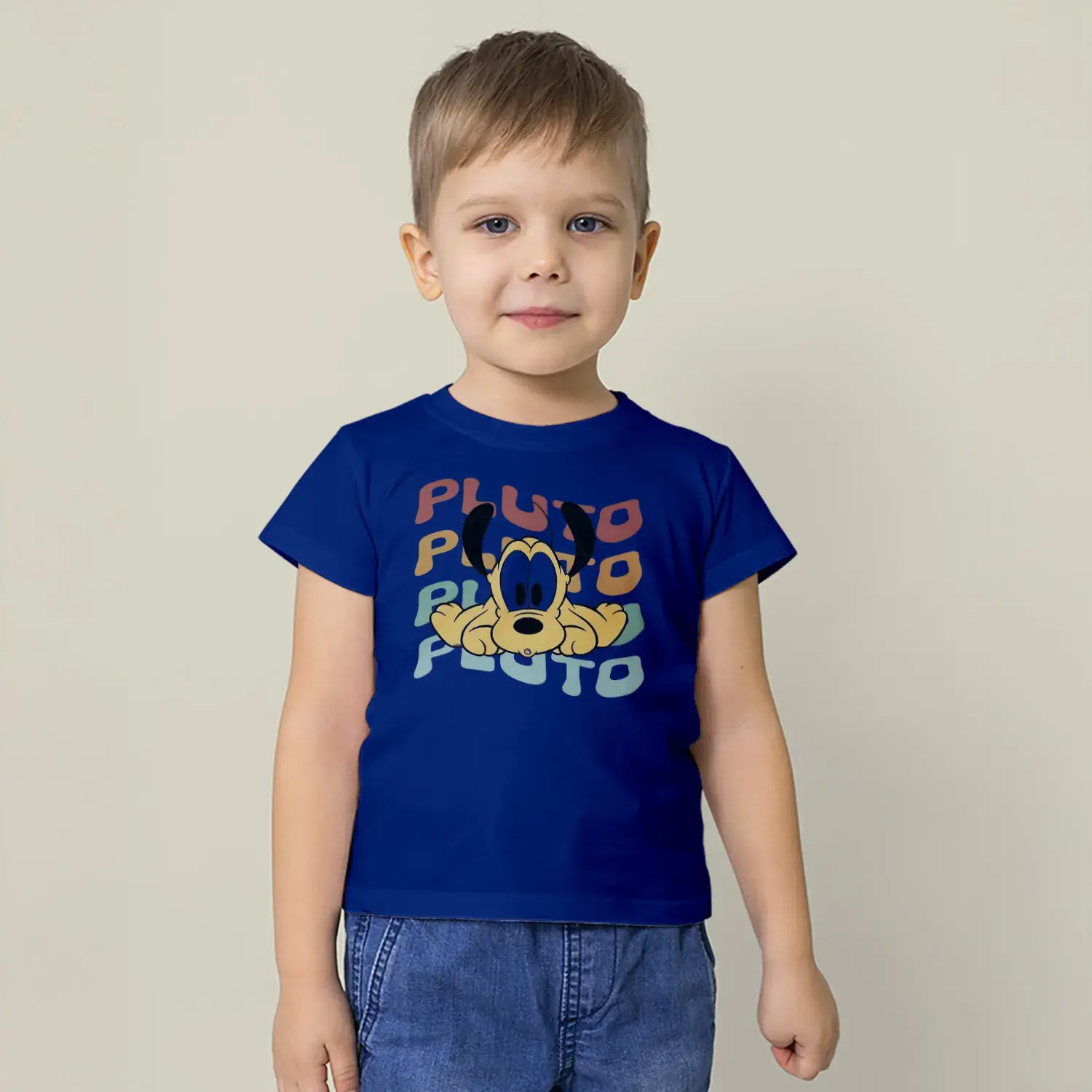 Sevimli Köpek Kahramanlar Baskılı Erkek Çocuk Tişört